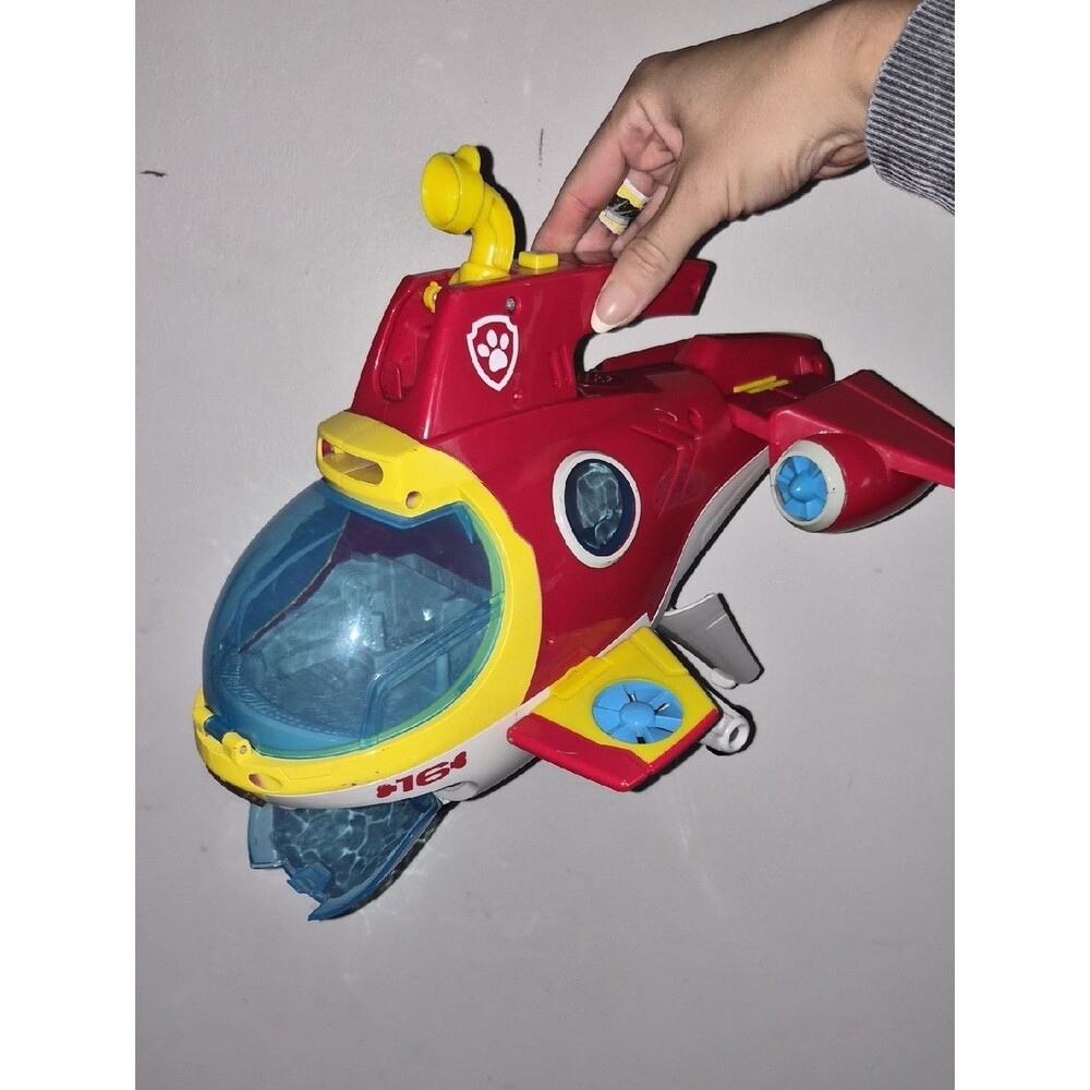 Paw Patrol Red, Yellow & Blue Rescue Submarine Playset